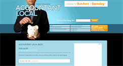 Desktop Screenshot of blog.accountantlocal.co.uk